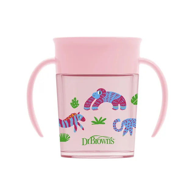 dr-brown-s-milestones-cheers360-tazza-360-rosa-200-ml image 1