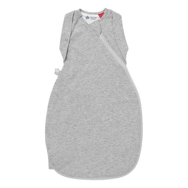 tommee-tippee-the-original-grobag-swaddlebag-sky-grey-marl-neonato image 1