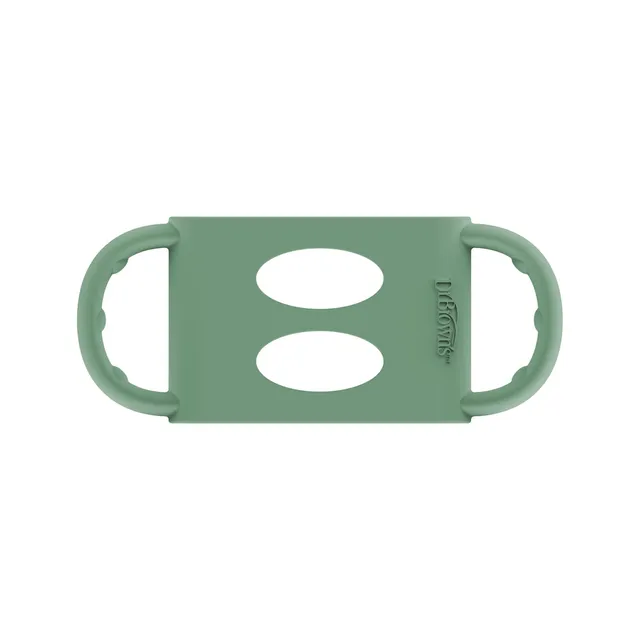 dr-brown-s-milestones-manici-in-silicone-collo-largo-impugnatura-antiscivolo image 1