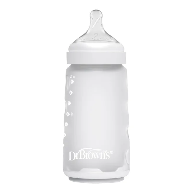 dr-brown-s-biberon-in-silicone-anti-colica-con-inserto image 1