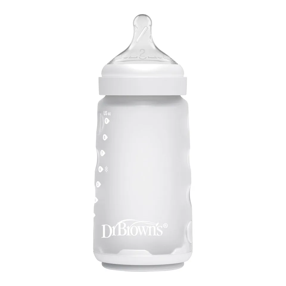 dr-brown-s-biberon-in-silicone-anti-colica-con-inserto image 1