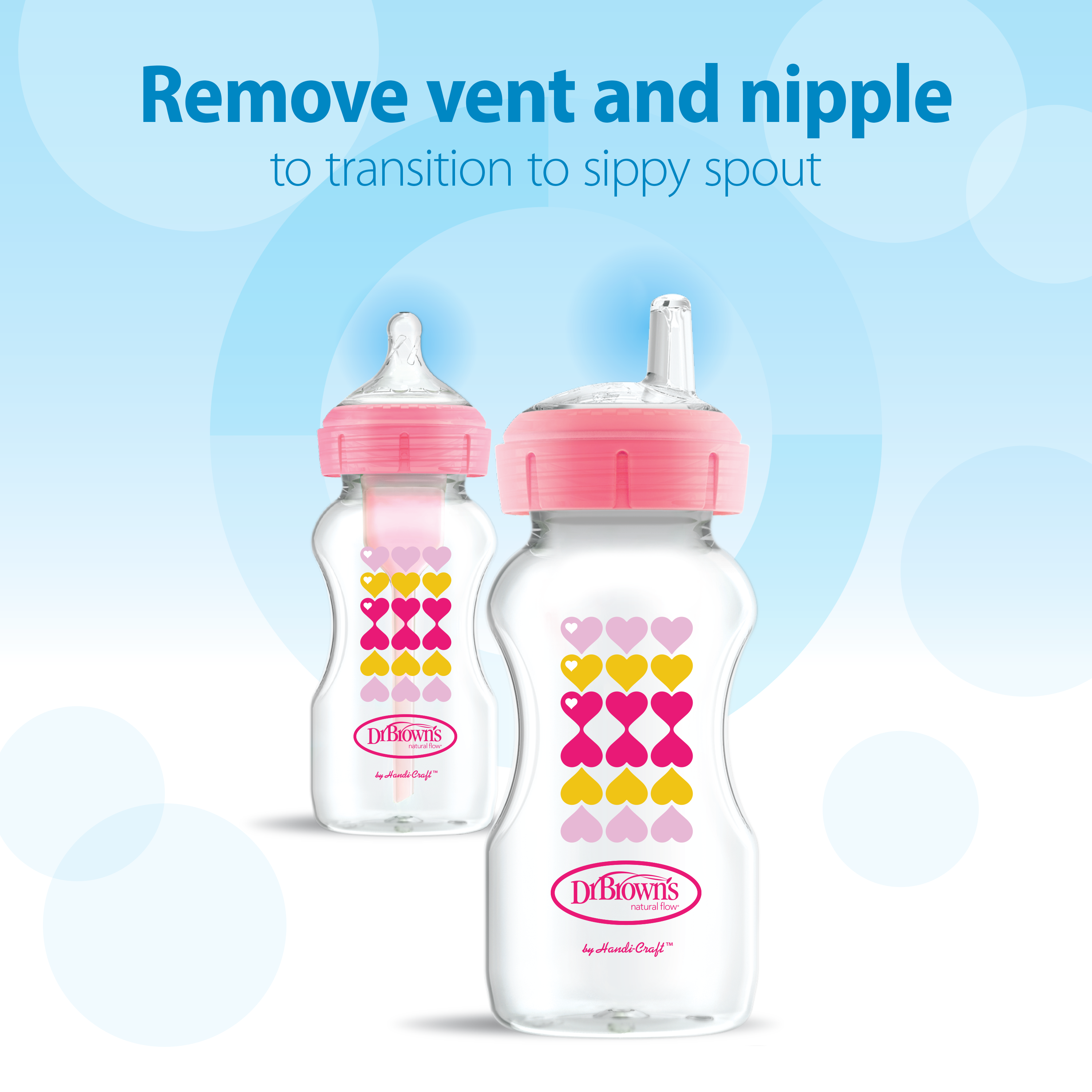 dr-brown-s-natural-flow-options-biberon-sippy-starter-kit-270-ml image 4