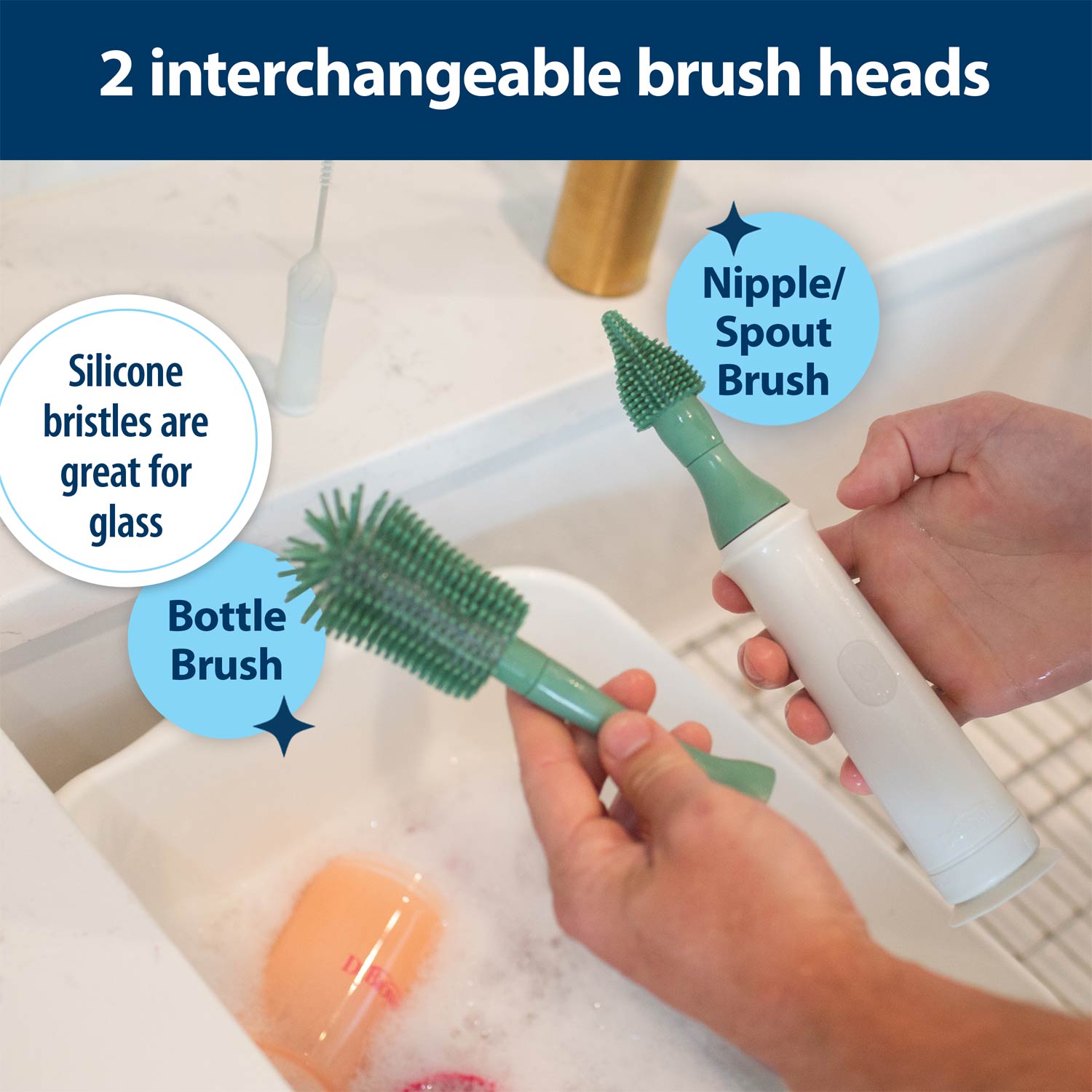 dr-brown-s-set-spazzole-elettriche-in-silicone-per-biberon-con-2-testine image 4