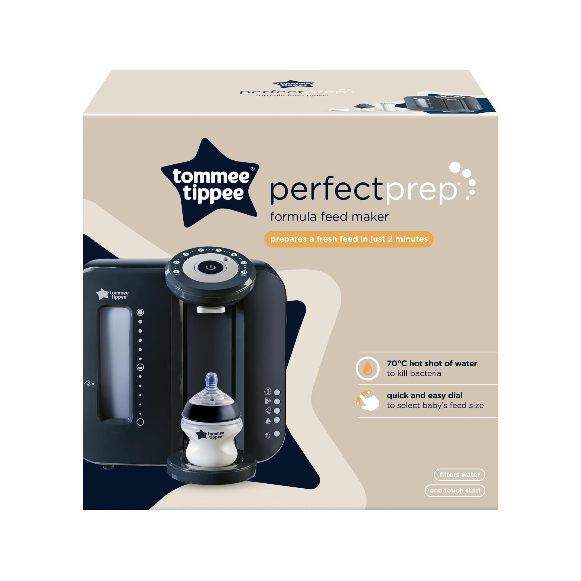 tommee-tippee-perfect-prep-day-and-night-prepara-biberon-grigio image 2