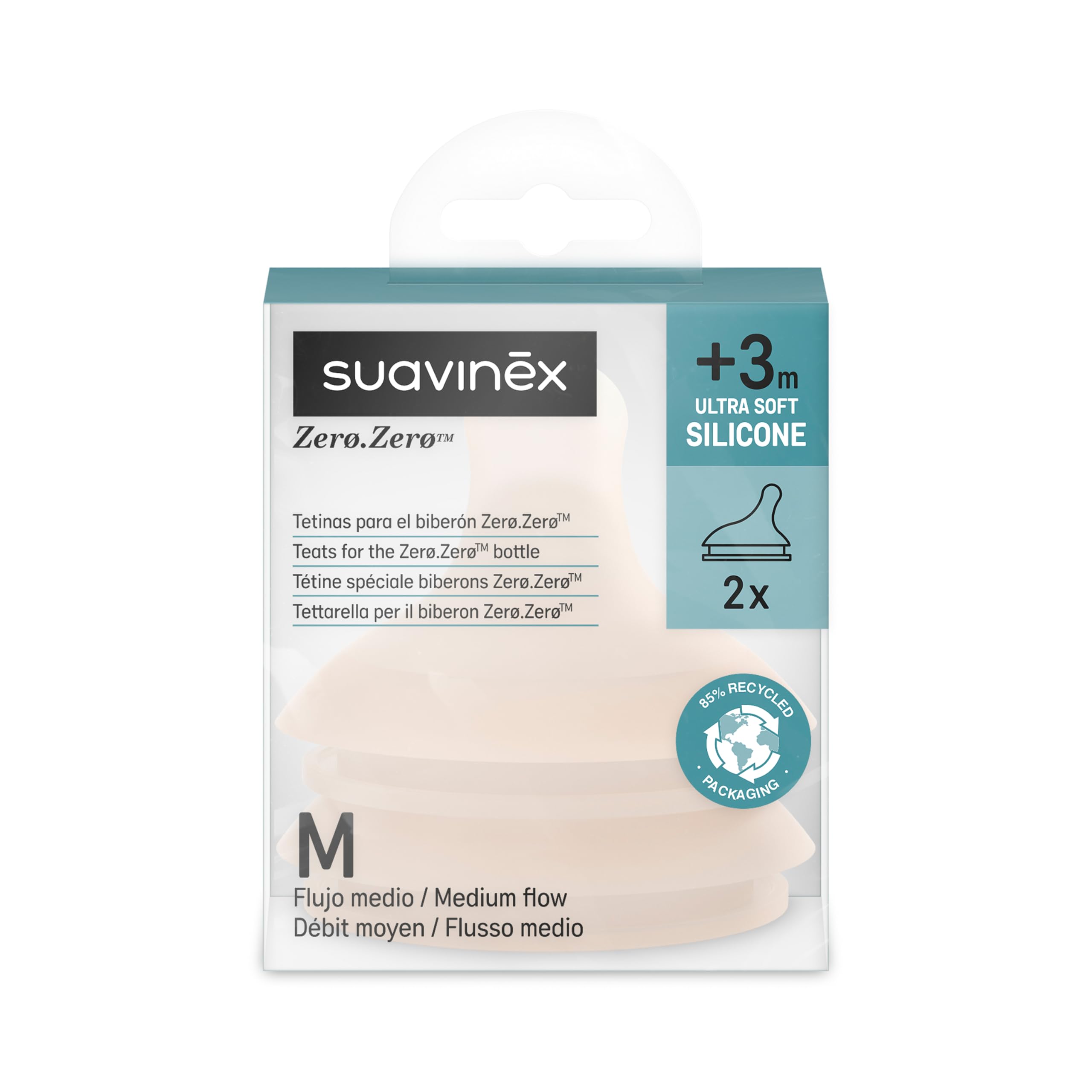 suavinex-zero-zero-tettarella-anticolic-flusso-medio-m-3-mesi-2-pezzi image 2