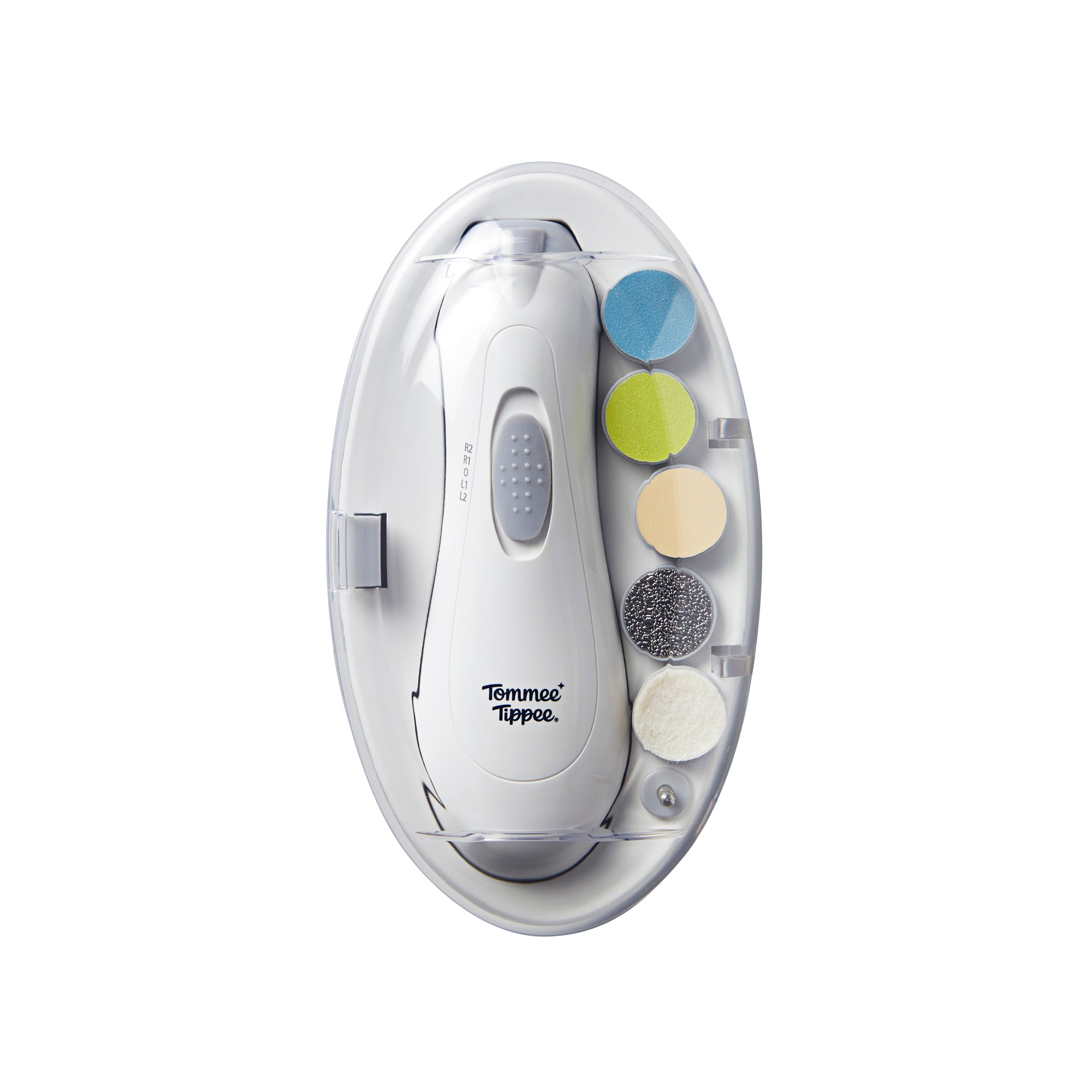 tommee-tippee-electric-baby-nail-file-con-luce-led-e-custodia image 1