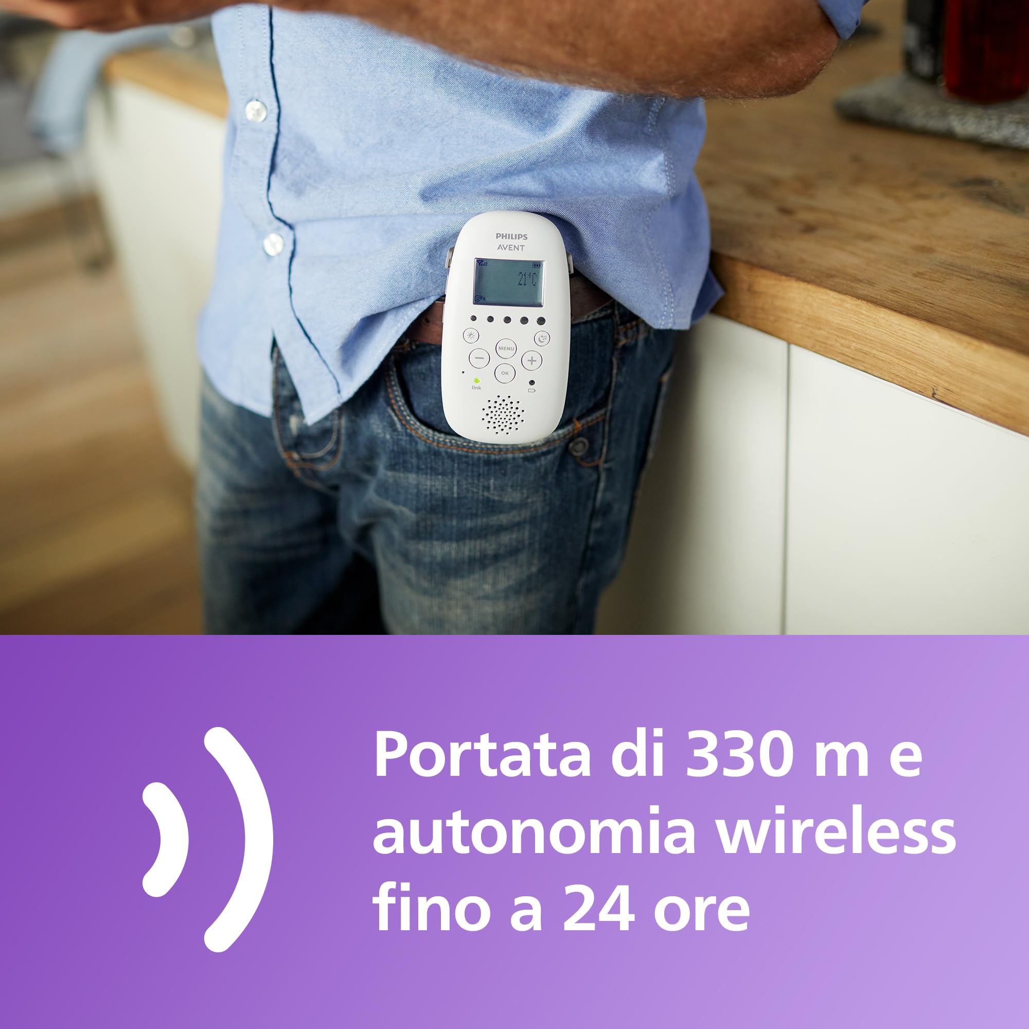 philips-avent-scd733-26-baby-monitor-audio-dect-con-proiettore-stelline-e-ninne- image 6