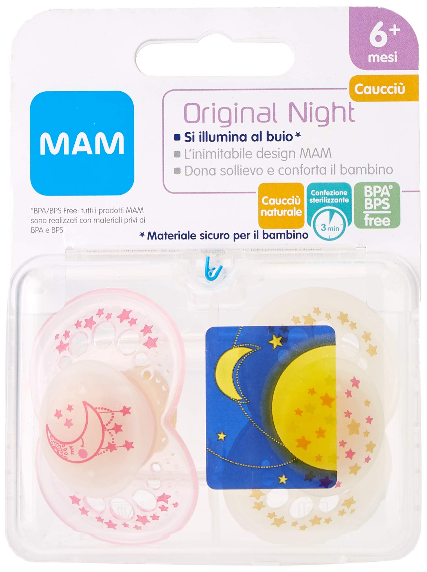 mam-original-night-succhietto-lattice-6-mesi-luminoso-2pz-rosa image 3