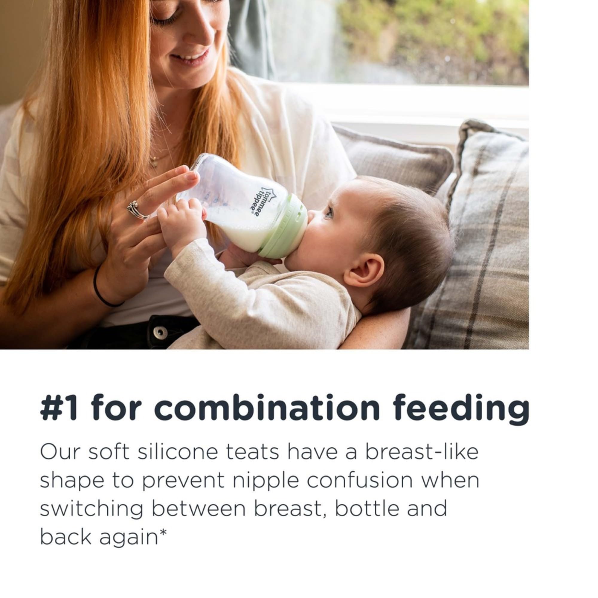 tommee-tippee-closer-to-nature-biberon-in-vetro-250ml-flusso-lento-1pz image 4