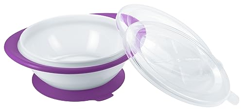 nuk-learn-to-eat-set-svezzamento-6-mesi-viola-trainer-cup-230-ml-piatto-cucchiai image 8