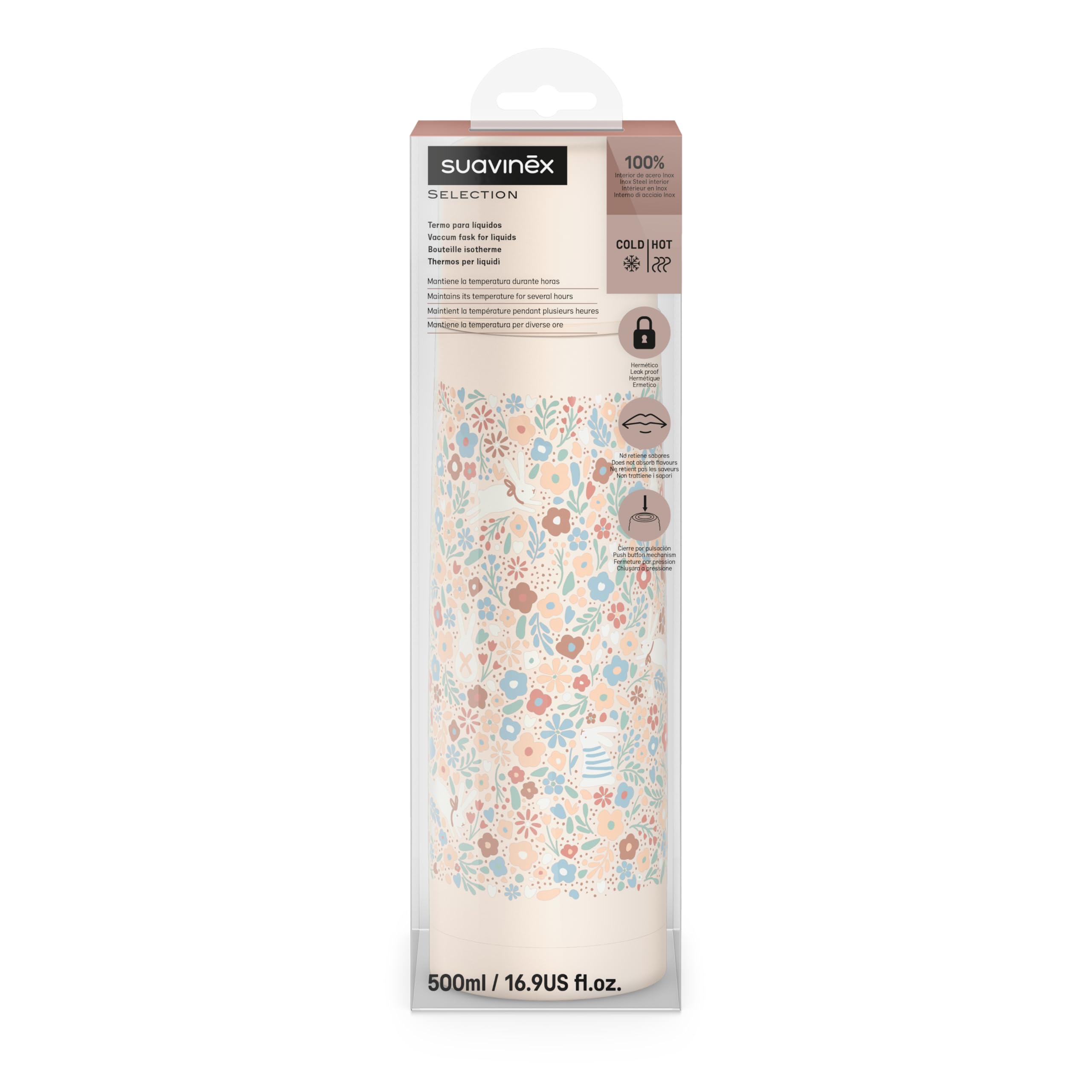 suavinex-thermos-liquido-acciaio-inox-500-ml-fiori image 2