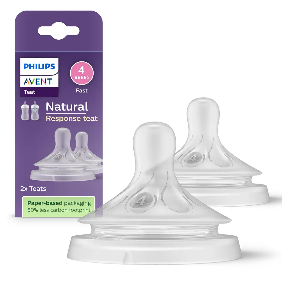 philips-avent-natural-response-tettarella-biberon-flusso-4-3m-2pz image 1