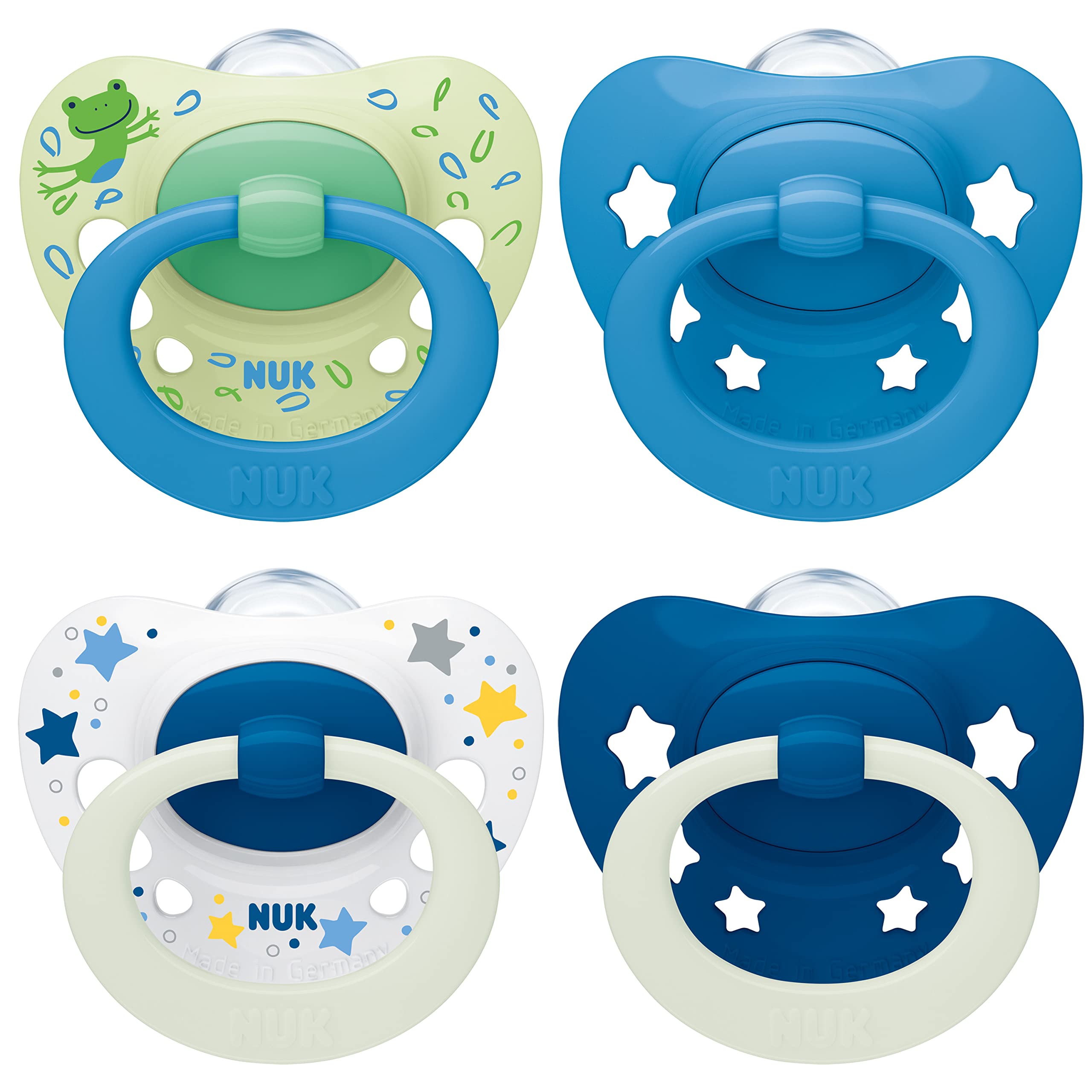 nuk-signature-day-night-ciuccio-6-18-mesi-silicone-cuori-glow-in-the-dark-4-pezz image 7