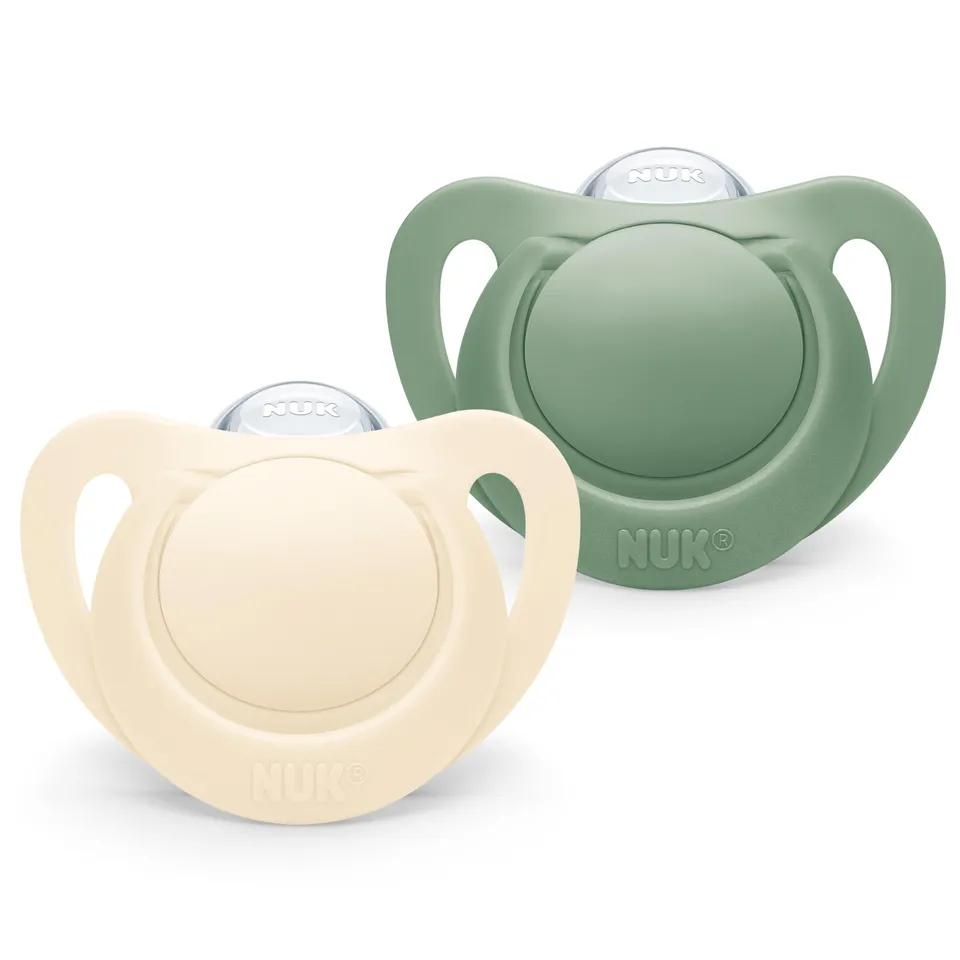 nuk-for-nature-ciuccio-6-18-mesi-in-silicone-sostenibile-100-materie-prime-natur image 1