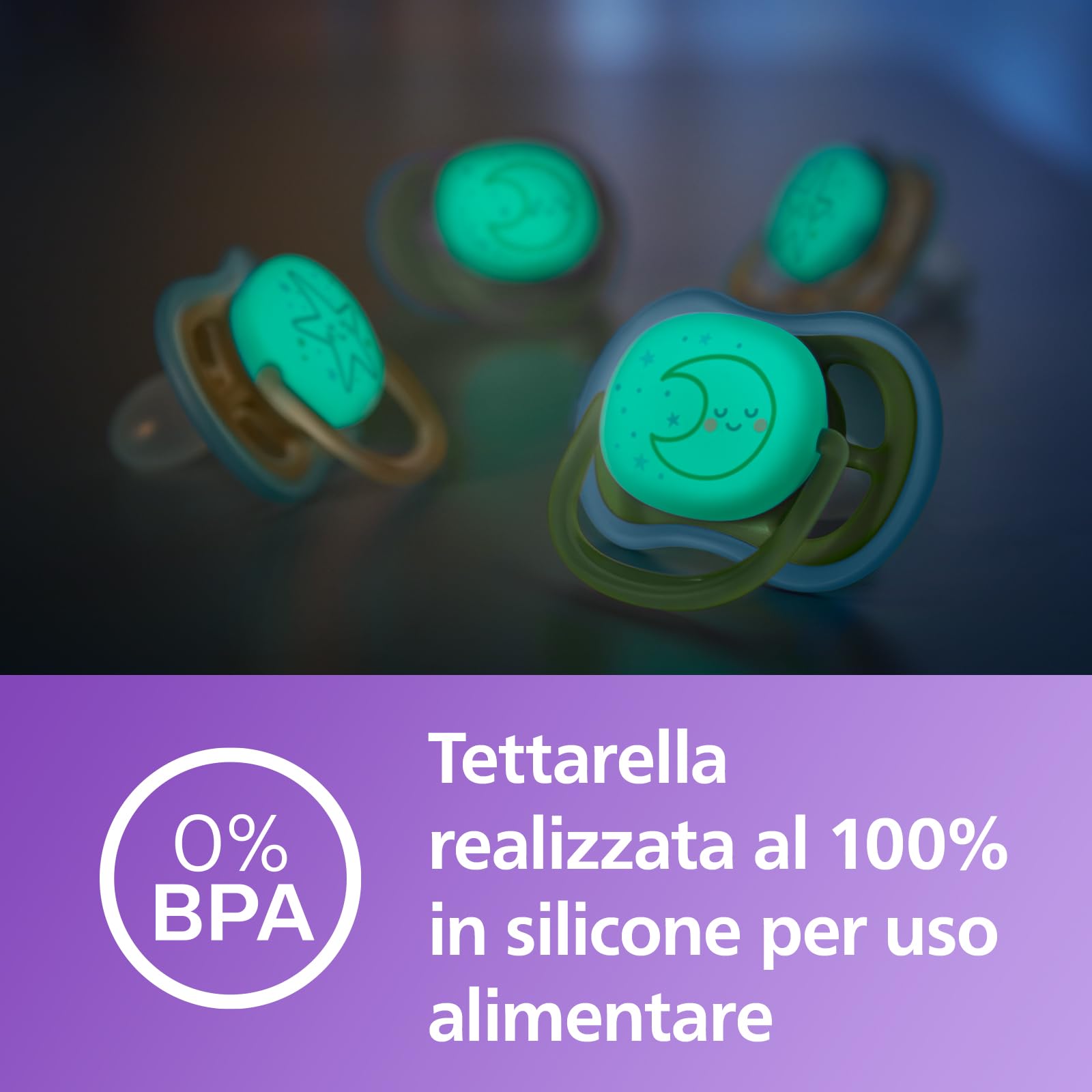 philips-avent-ultra-air-nighttime-succhietto-18-mesi-set-da-2-fosforescente-con- image 4