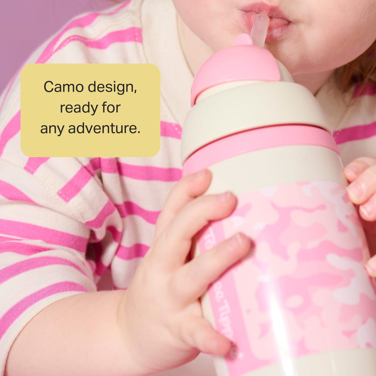 tommee-tippee-tazza-con-cannuccia-termica-pink-camo-12m image 6