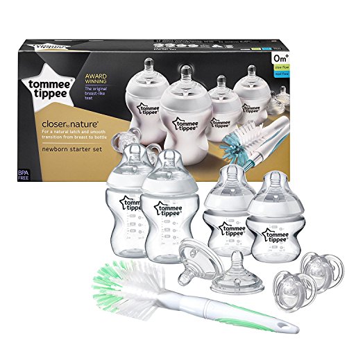 tommee-tippee-closer-to-nature-kit-biberon-iniziale-neonato-4-biberon-accessori image 4