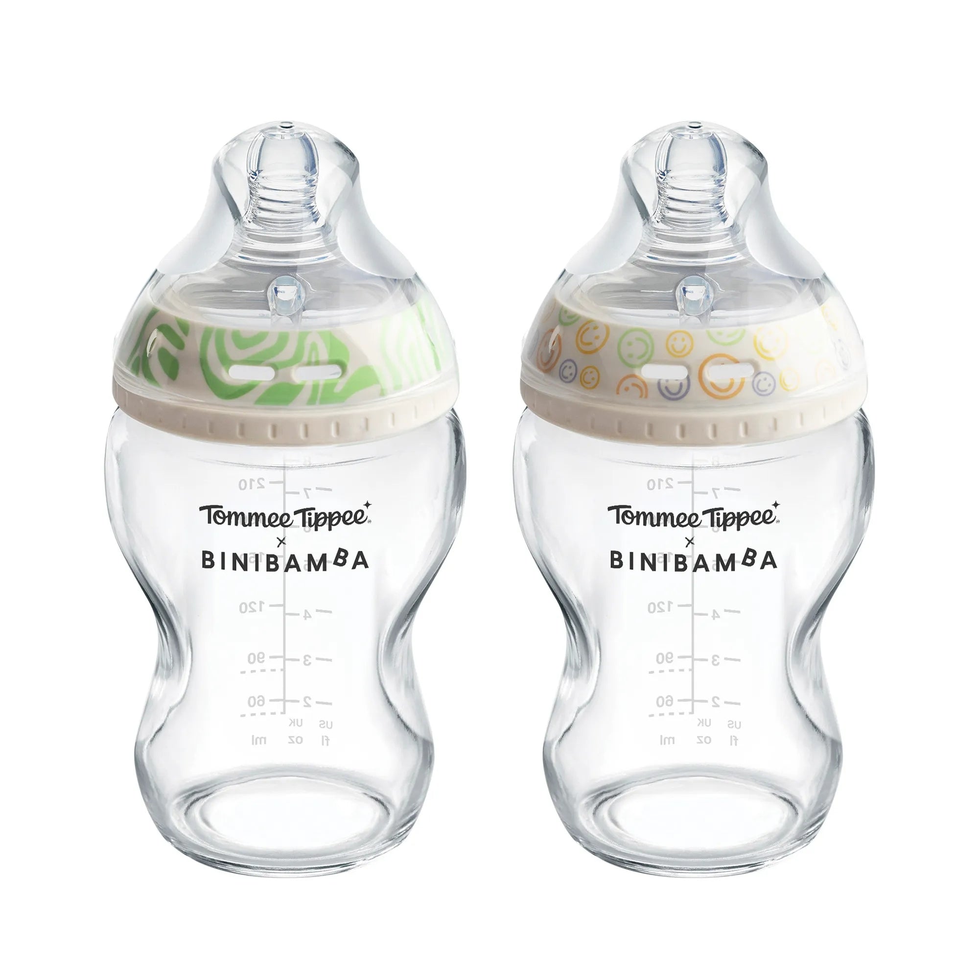tommee-tippee-natural-start-x-binibamba-biberon-in-vetro-250ml-0m image 1
