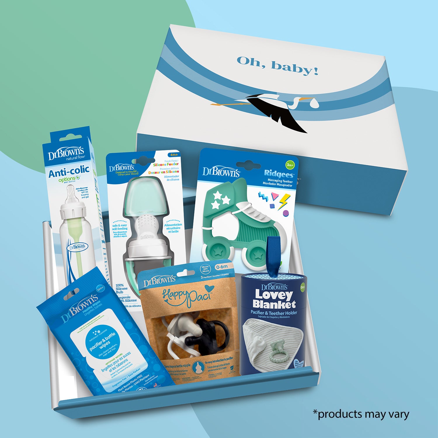 dr-brown-s-baby-gift-box-cofanetto-regalo-nascita-con-biberon-options image 2