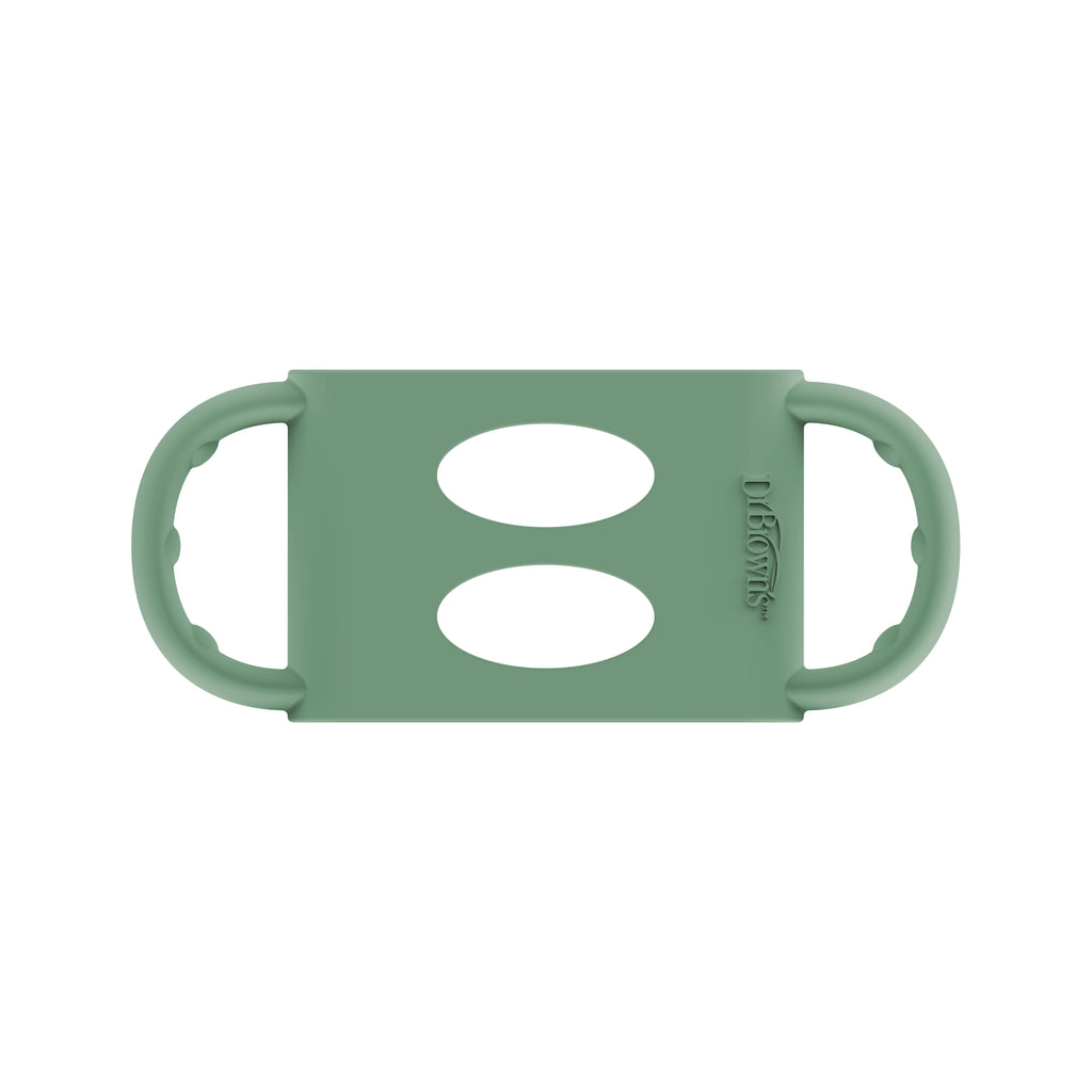 dr-brown-s-milestones-manici-in-silicone-collo-largo-impugnatura-antiscivolo image 1