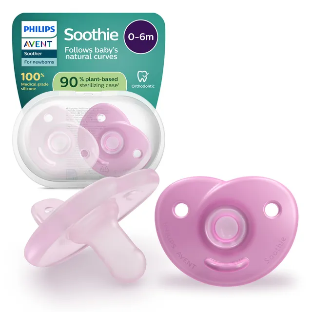 philips-avent-soothie-succhietti-silicone-0-6-mesi-scf099-27-da-2-pz image 1
