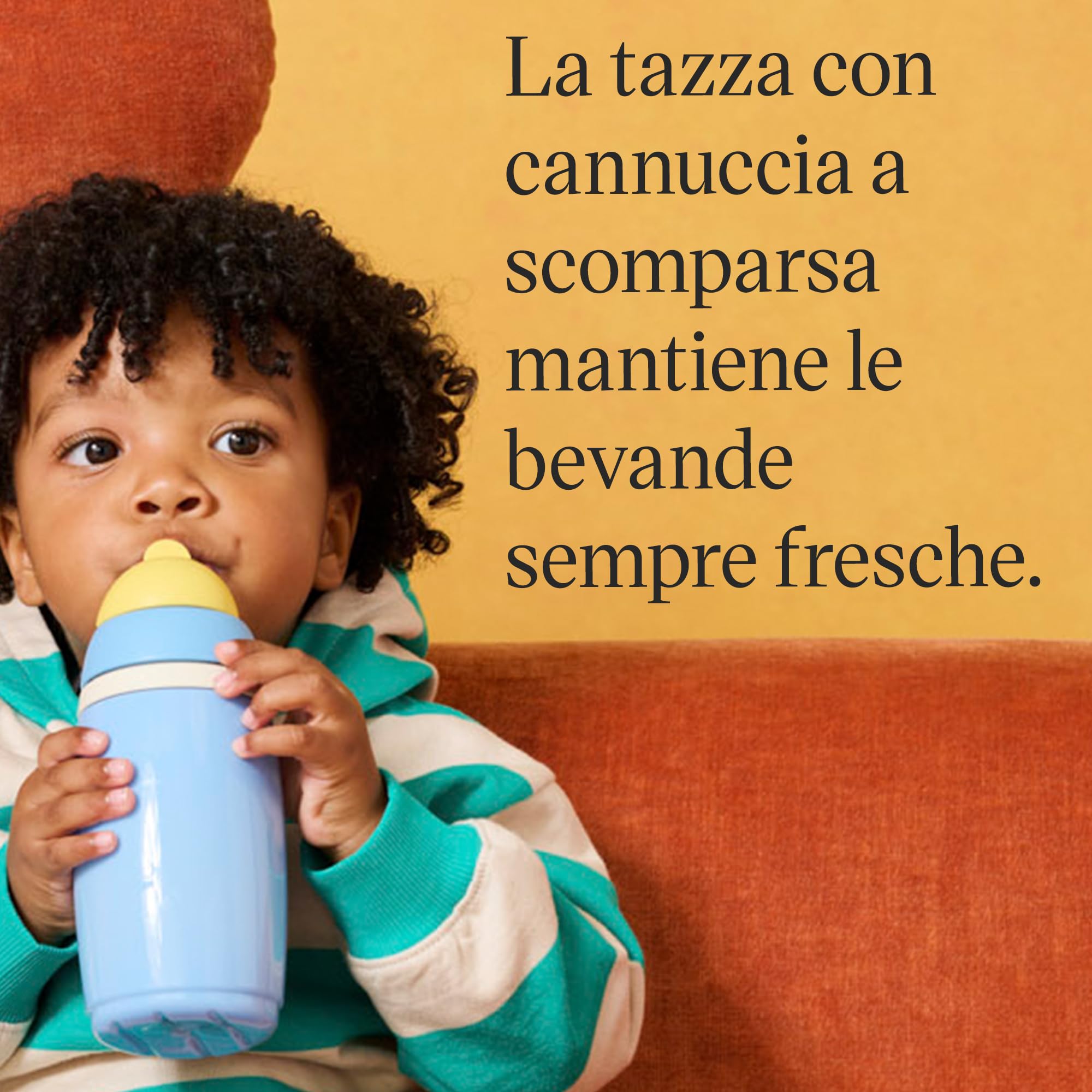 tommee-tippee-borraccia-termica-con-cannuccia-266-ml-12-mesi-blu-giallo-2-pz image 6