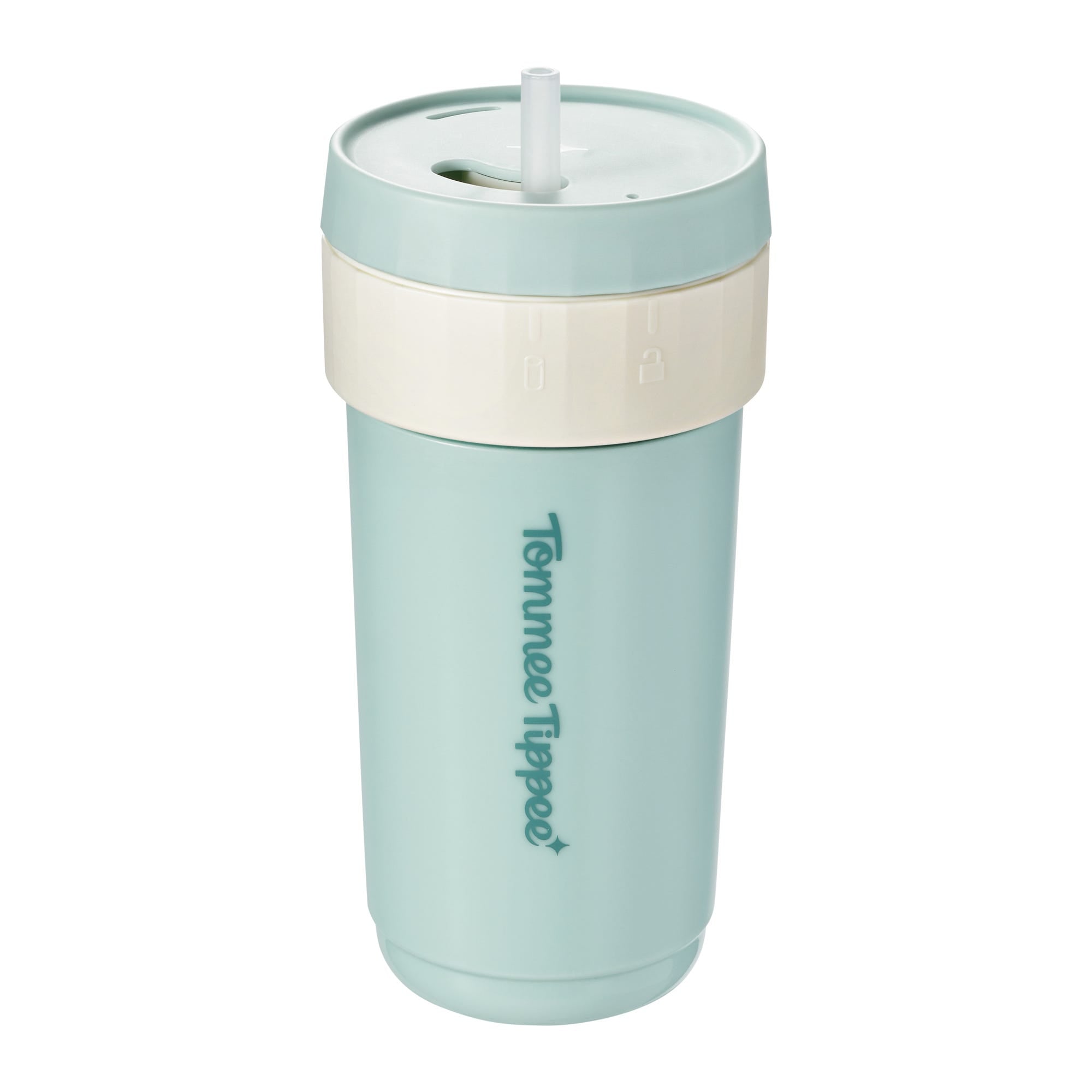 tommee-tippee-3-in-1-insulated-convertible-cup-mint-tazza-anticolica-isolata image 2