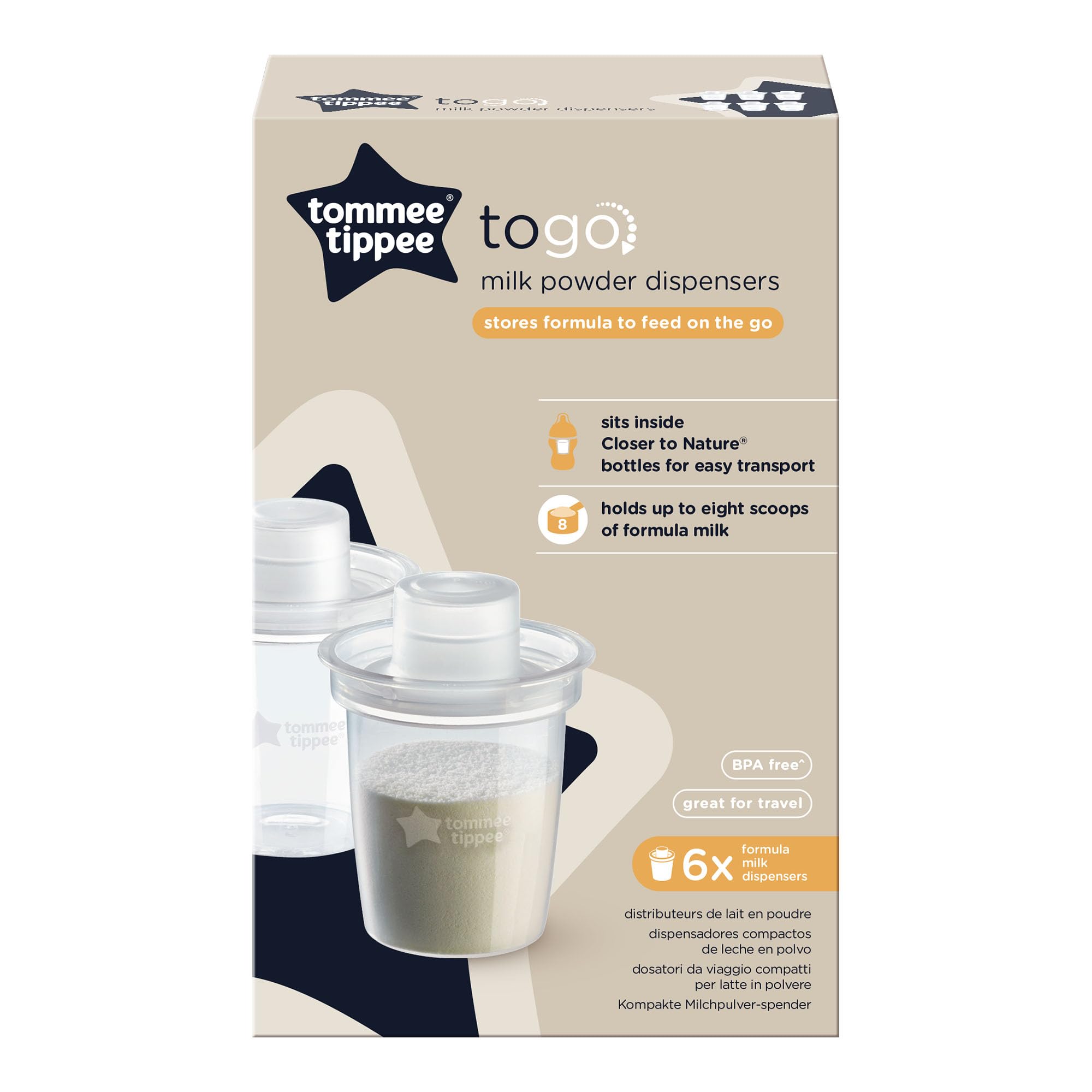 tommee-tippee-dosatori-latte-in-polvere-x6-8-misurini image 2