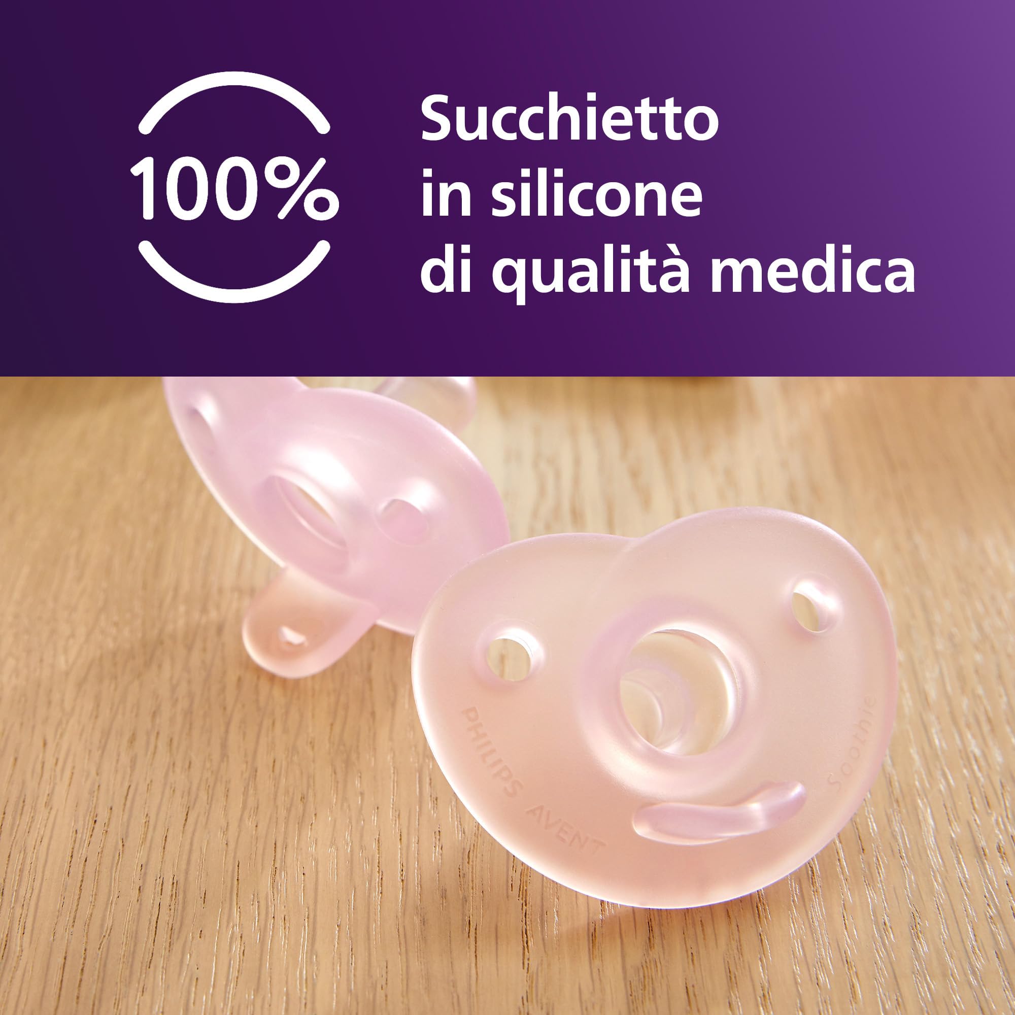 philips-avent-soothie-succhietti-silicone-0-6-mesi-scf099-27-da-2-pz image 3