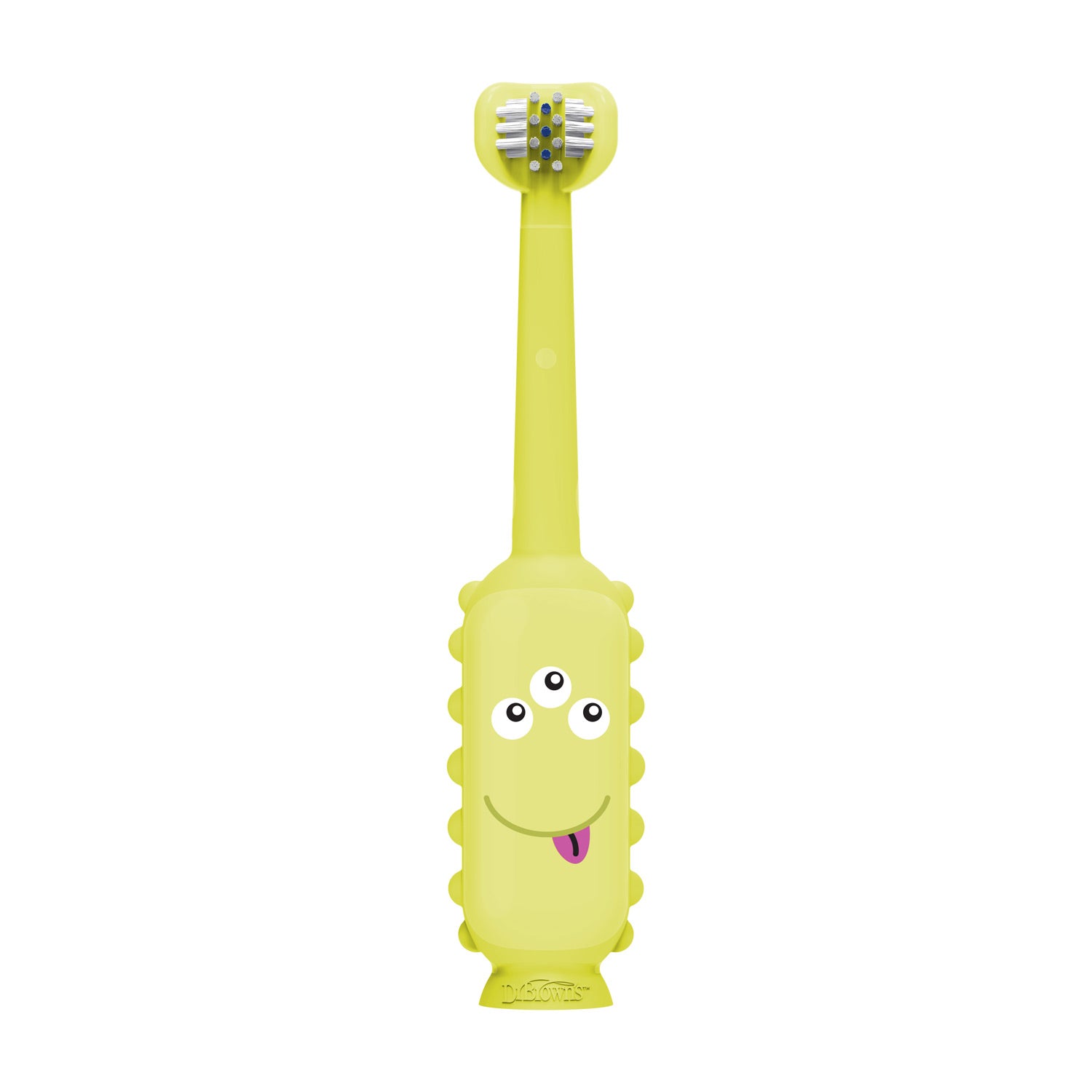 dr-brown-s-toothscrubber-spazzolino-bambini-a-3-lati image 1