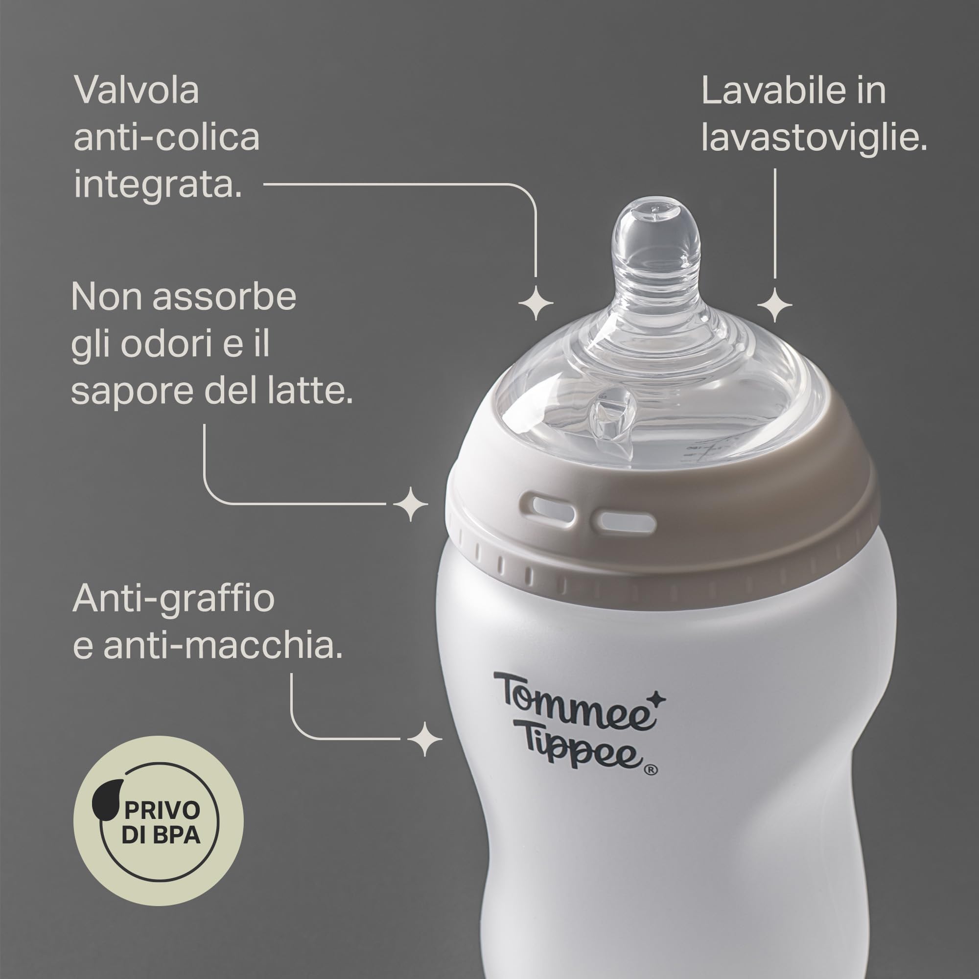 tommee-tippee-natural-start-biberon-vetro-250-ml-con-rivestimento-silicone-2-pez image 3