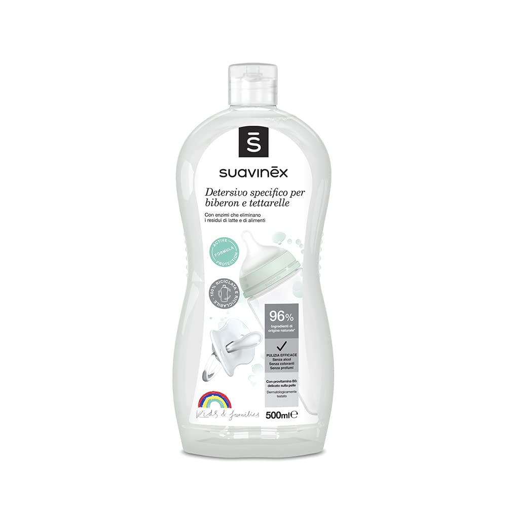 suavinex-detersivo-per-biberon-e-tettarelle-con-enzimi-naturali-500-ml image 1