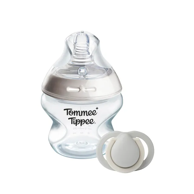 tommee-tippee-natural-start-biberon-150-ml-ciuccio-newborn-0-2-mesi-set-regalo image 1