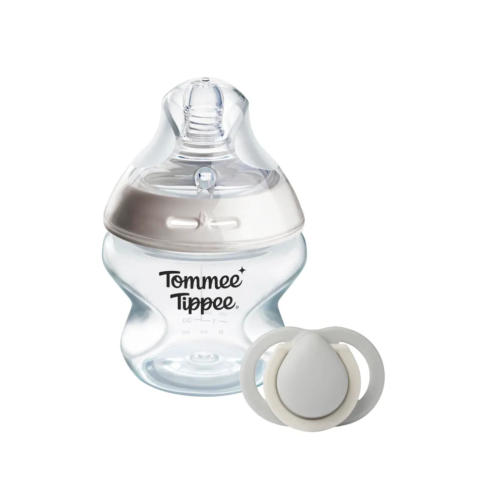 tommee-tippee-natural-start-biberon-150-ml-ciuccio-newborn-0-2-mesi-set-regalo image 1