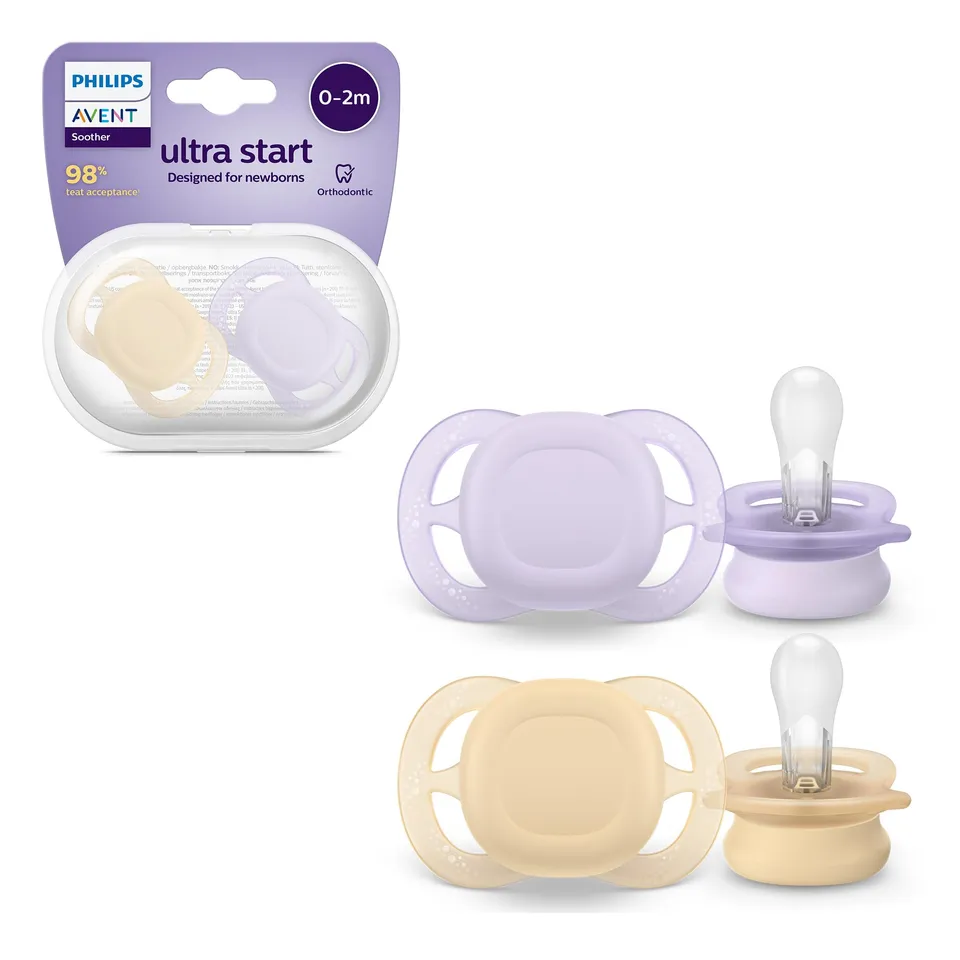 philips-avent-ultra-start-succhietto-0-2-mesi-scf075-01-confezione-da-2 image 1