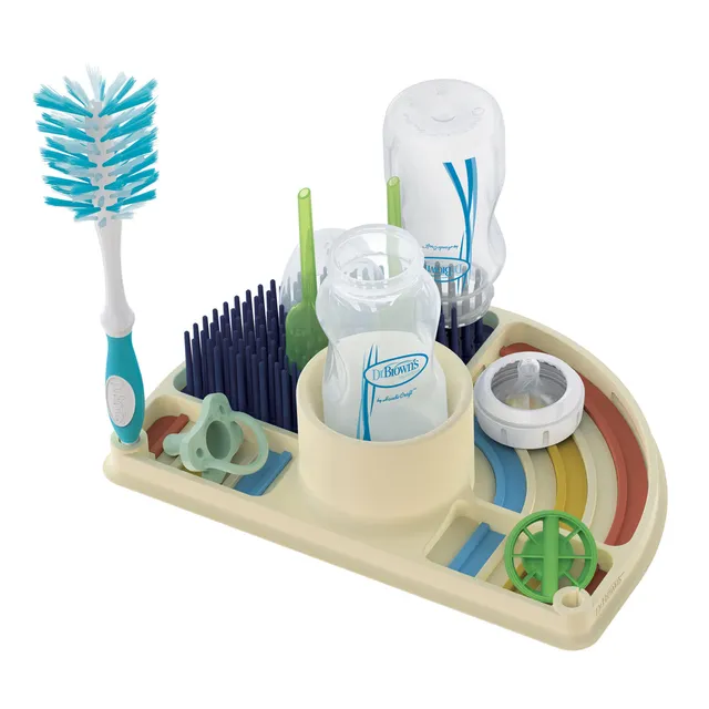 dr-brown-s-2-in-1-tappetino-silicone-asciuga-e-prepara-biberon image 1
