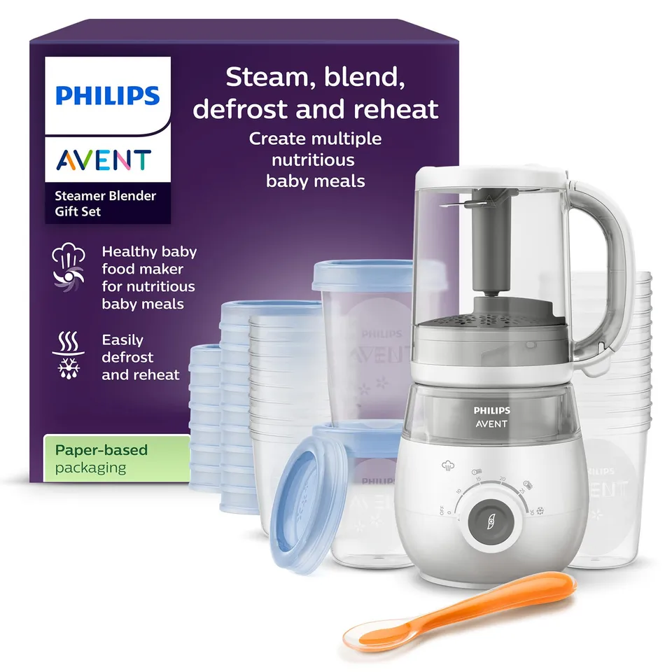 philips-avent-easypappa-4in1-steamer-blender-scf883-20-con-vasetti image 1
