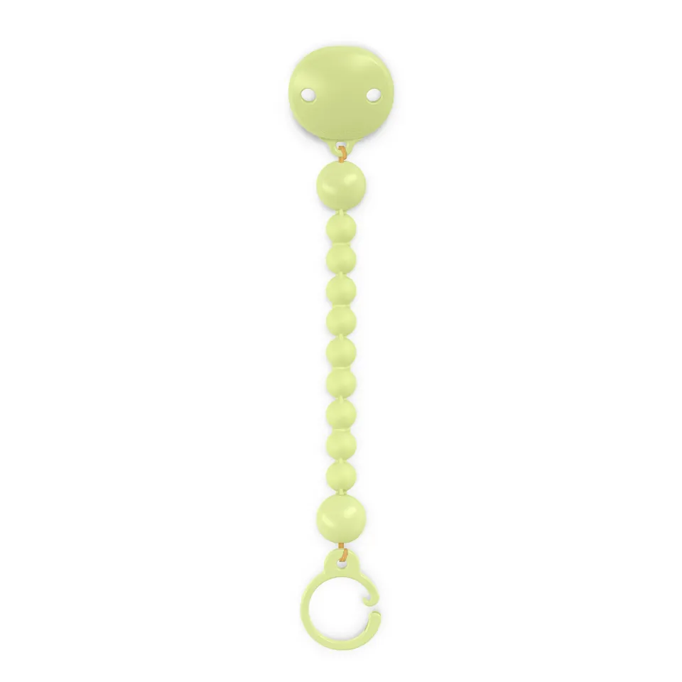 suavinex-clip-catenella-in-silicone-color-essence-lime-0-mesi image 1