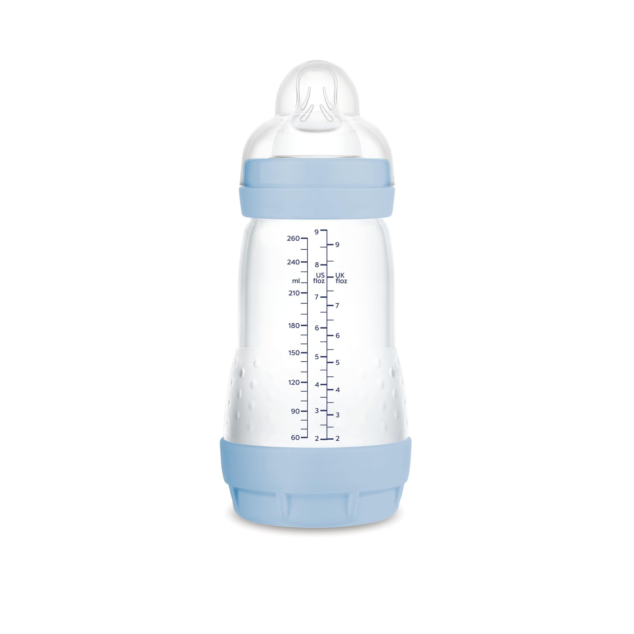 mam-easy-start-biberon-anticolica-260-ml-2-mesi-tettarella-2-azzurro image 2