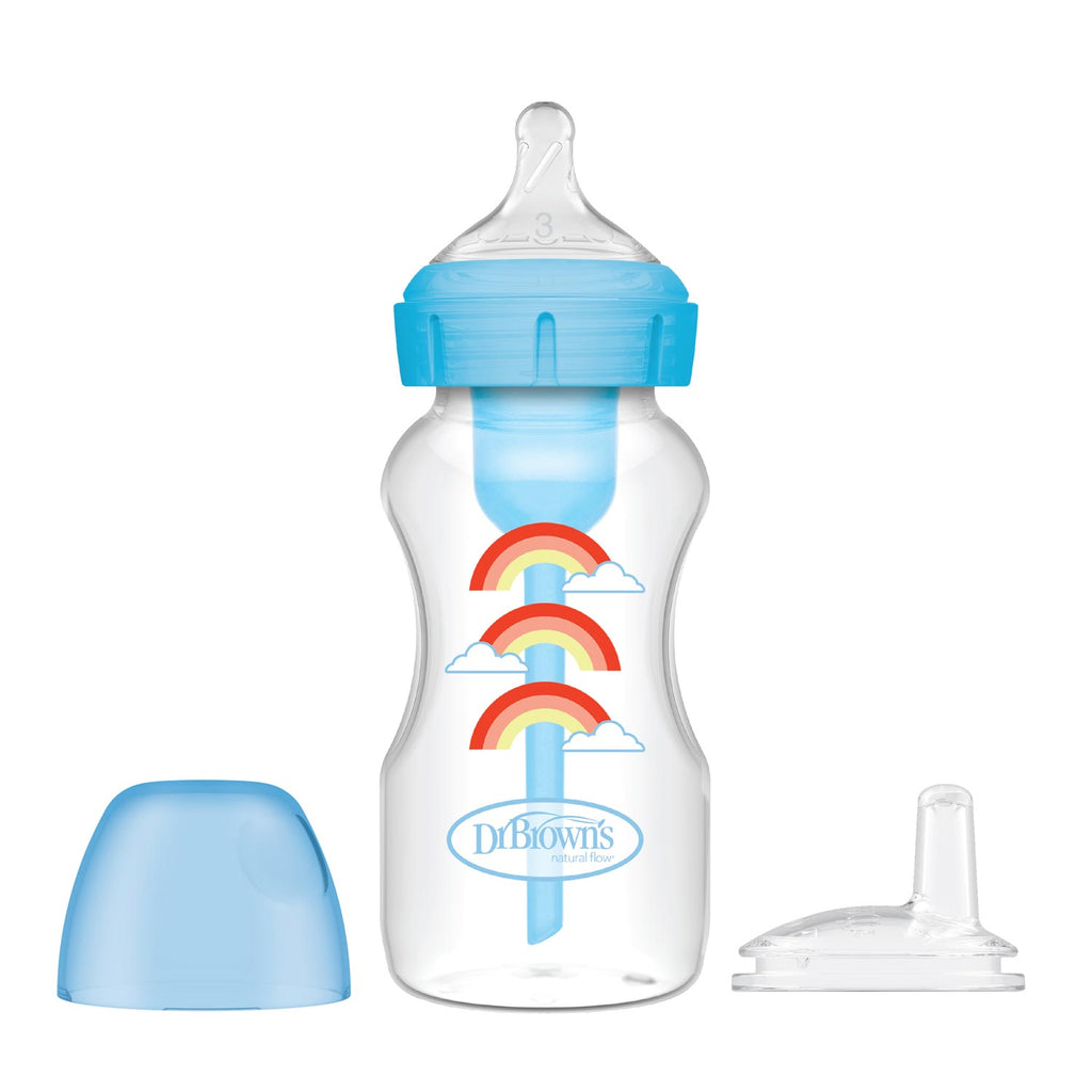 dr-brown-s-natural-flow-anti-colic-options-wide-neck-sippy-bottle-starter-kit-27 image 1