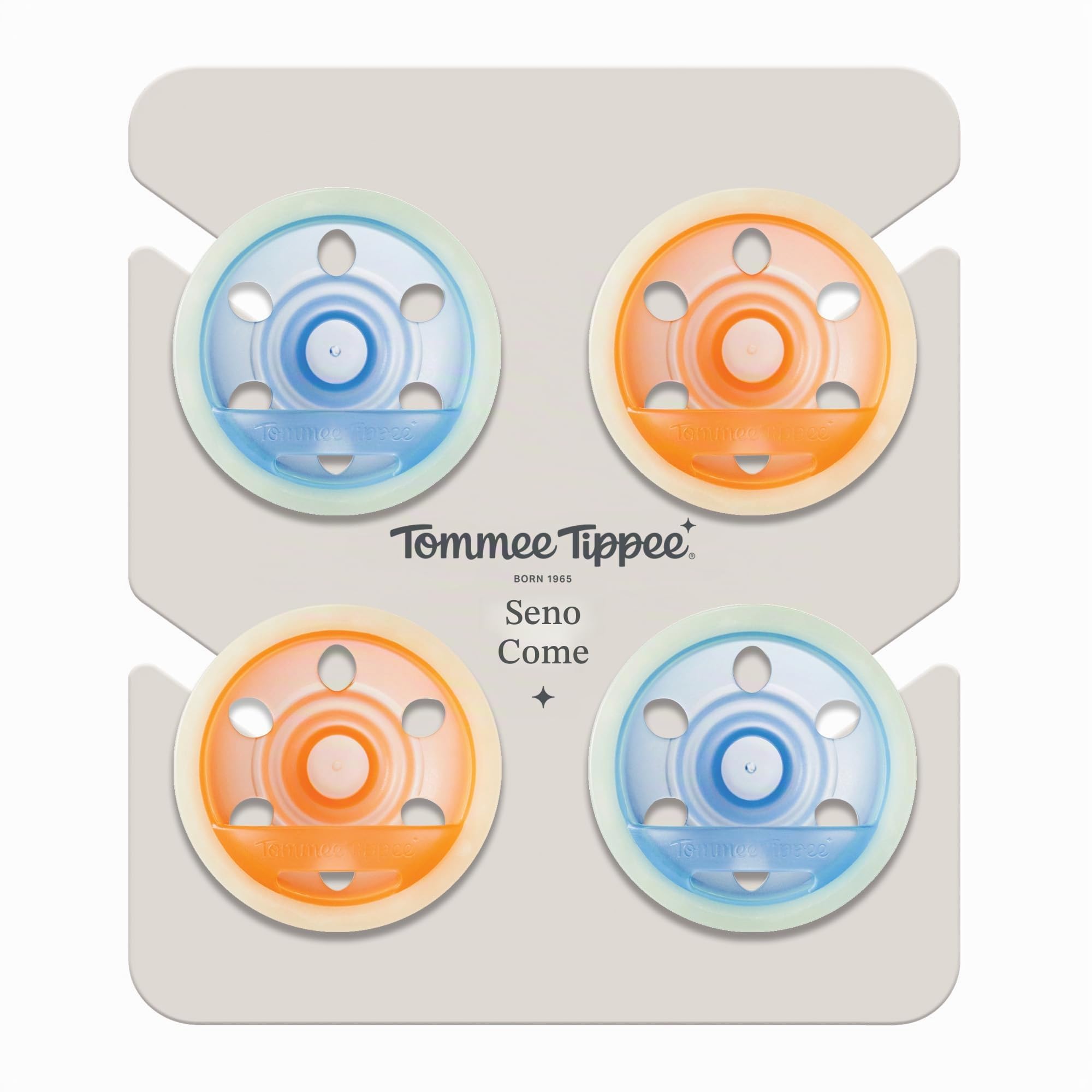 tommee-tippee-night-glow-ciuccio-6-18-mesi-confezione-da-4 image 2