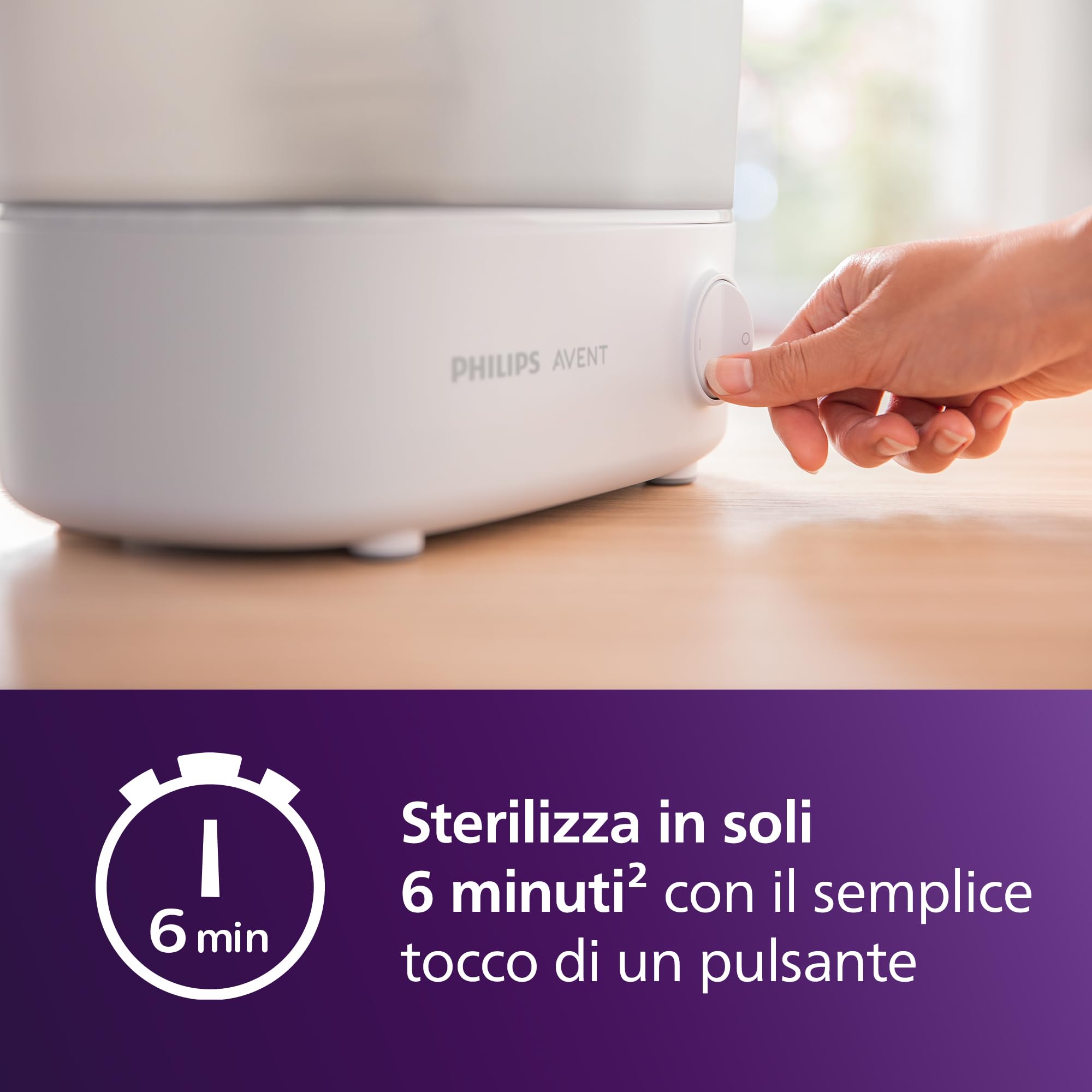 philips-avent-set-regalo-sterilizzatore-vapore-scf291-30-con-spazzola image 3