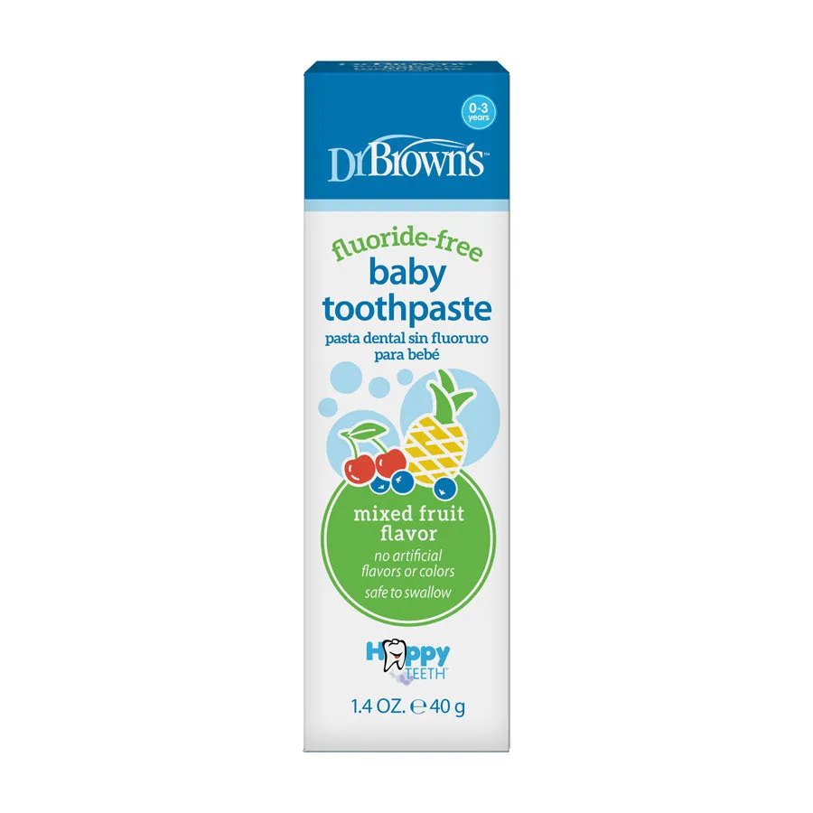 dr-brown-s-dentifricio-baby-senza-fluoro-mixed-fruit-40g image 1