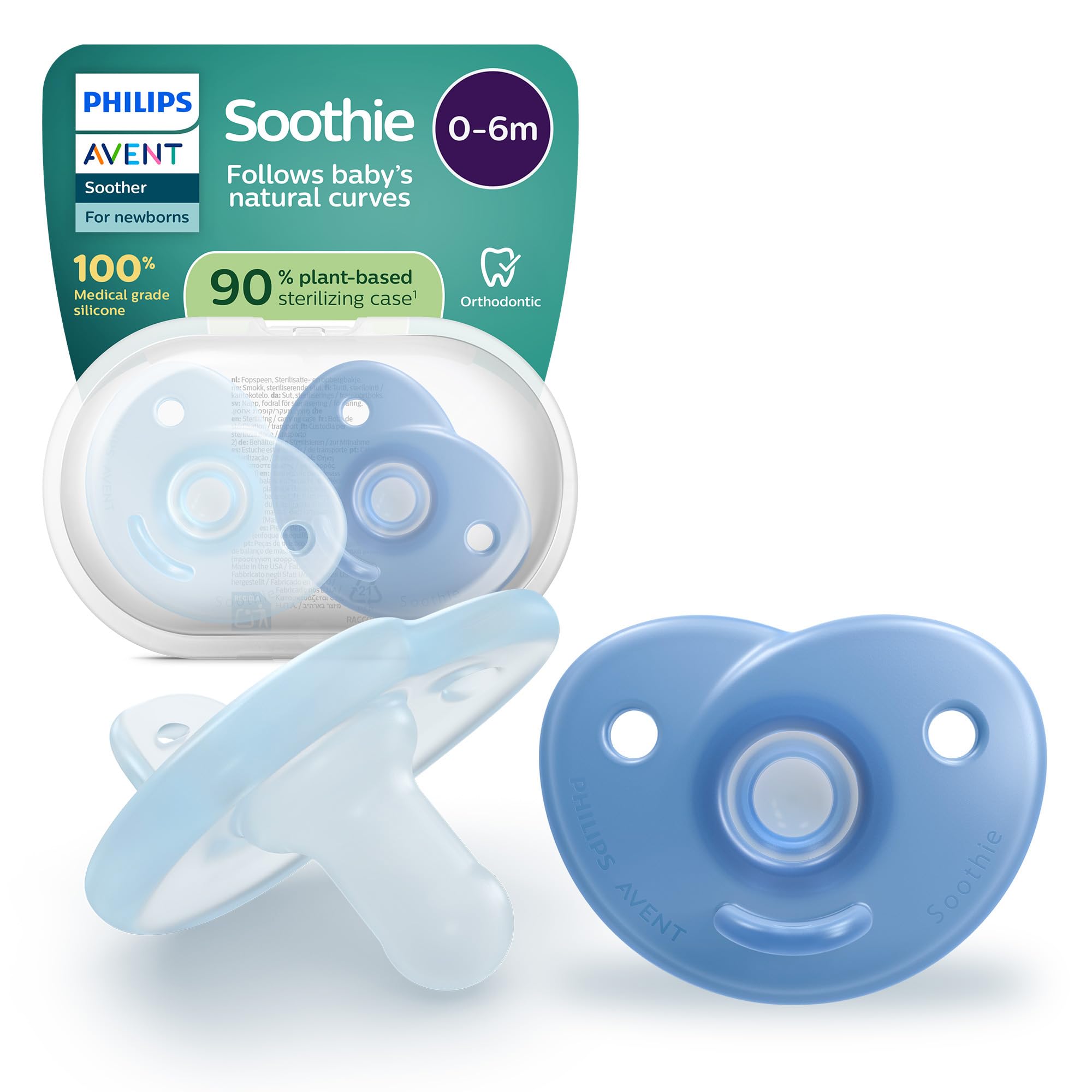 philips-avent-soothie-succhietti-silicone-0-6-mesi-scf099-27-da-2-pz image 7