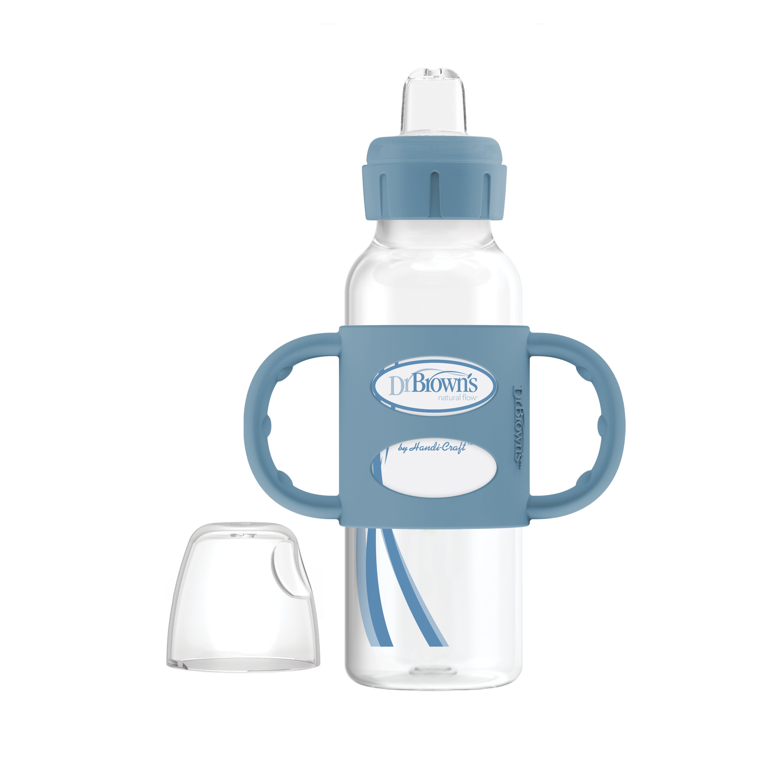 dr-brown-s-milestones-biberon-con-beccuccio-e-manici-250-ml image 2
