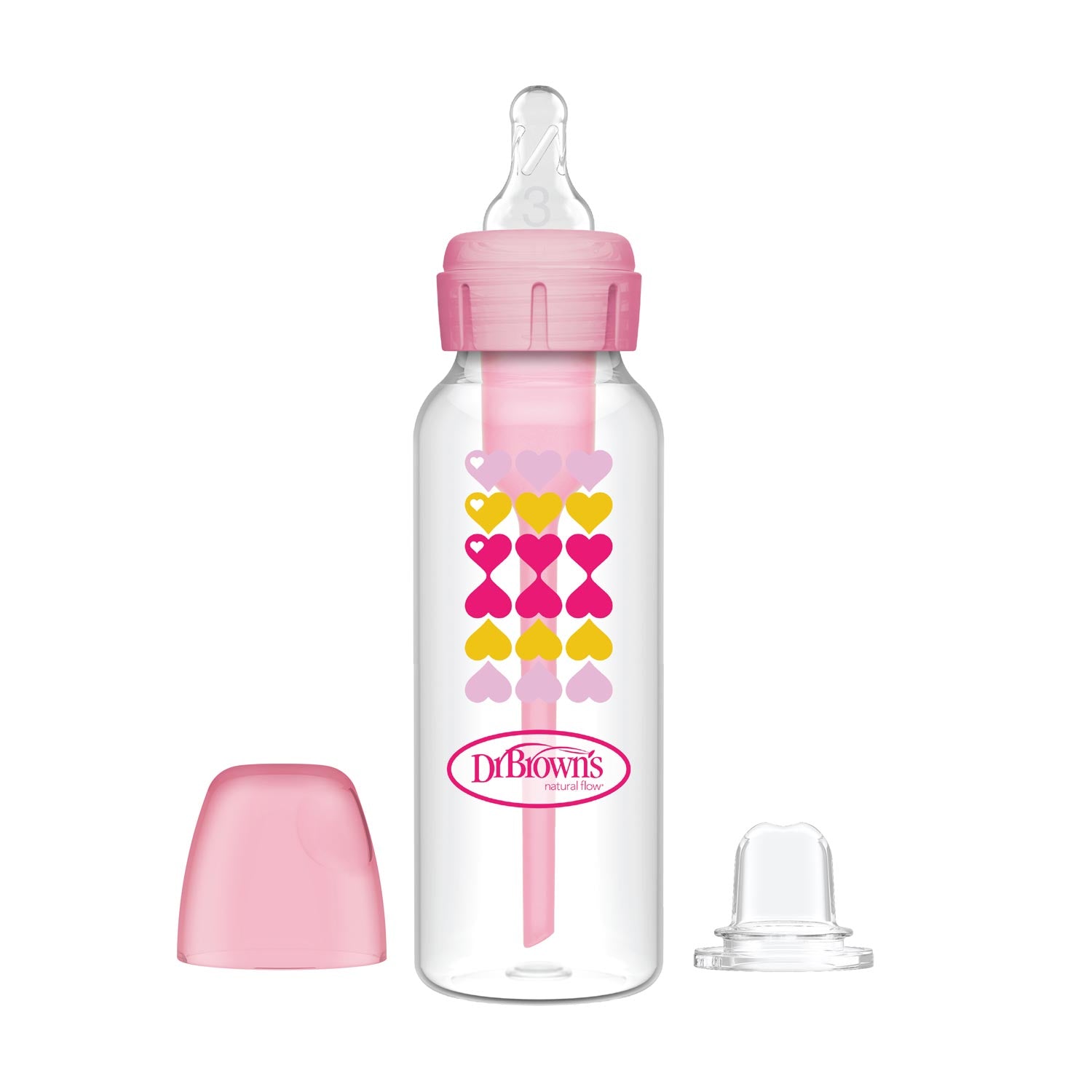 dr-brown-s-natural-flow-options-narrow-sippy-starter-kit-250-ml image 2