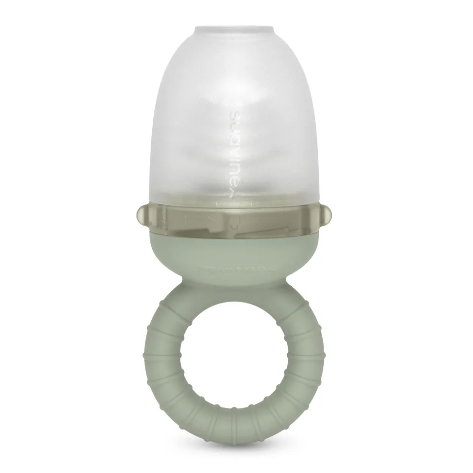 suavinex-ciuccia-frutta-antisoffocamento-6-mesi-in-silicone-verde image 1