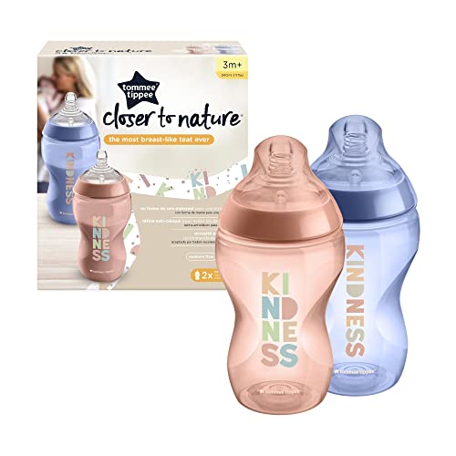 tommee-tippee-closer-to-nature-biberon-340ml-x2-con-tettarella-medio-flusso-anti image 6