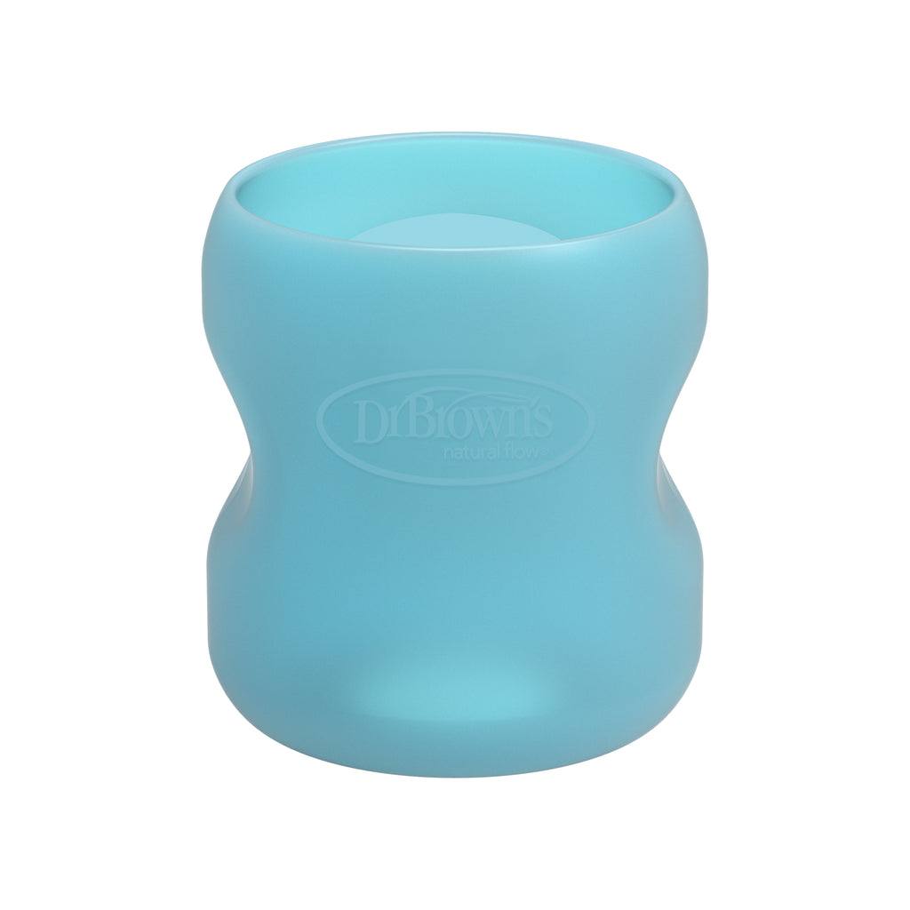 dr-brown-s-natural-flow-options-custodia-in-silicone-per-biberon-in-vetro-a-coll image 1