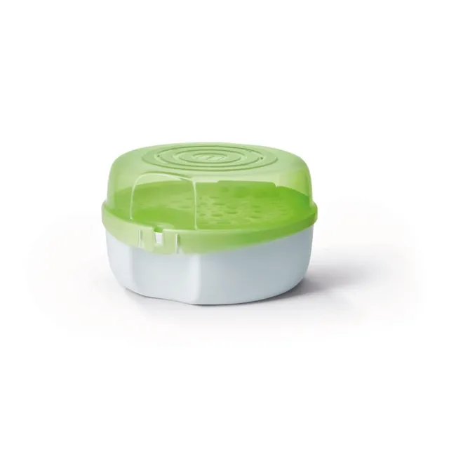 mam-sterilizzatore-microonde-vapore-per-6-biberon-ciucci-tettarelle-verde image 1